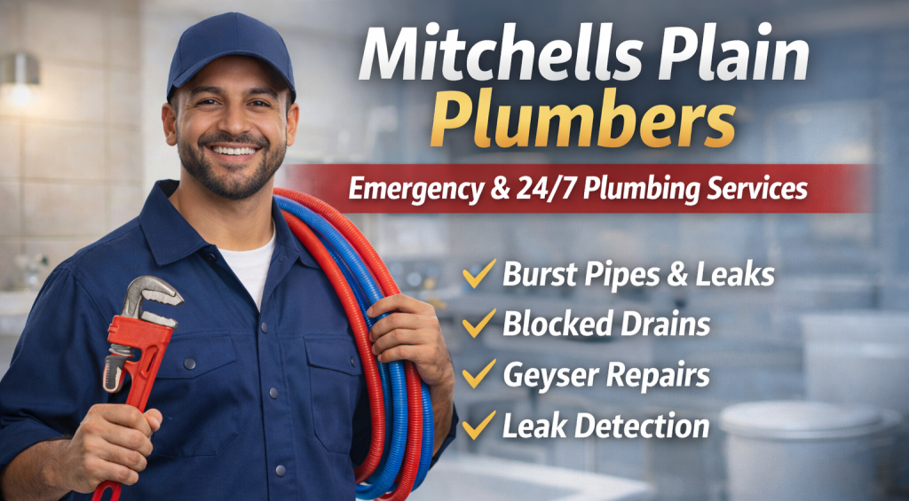 Professional plumbers providing residential and emergency plumbing services in Mitchells Plain