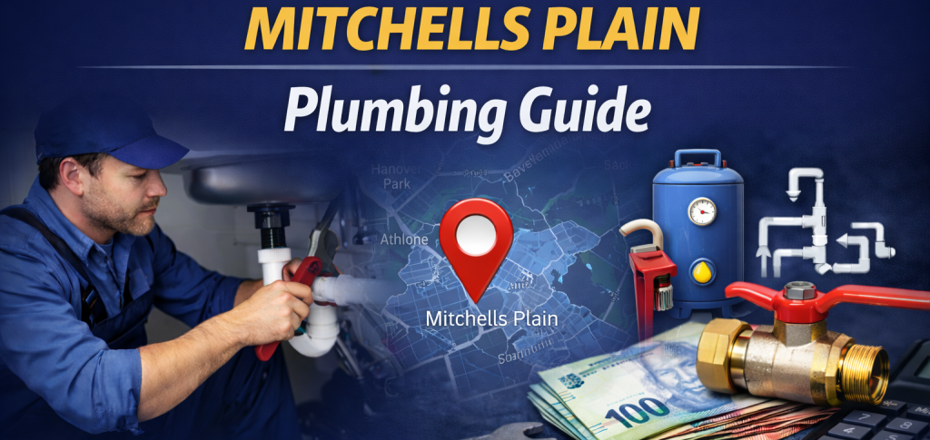 Mitchells Plain plumbing guide for blocked drains, leaks and geyser repairs